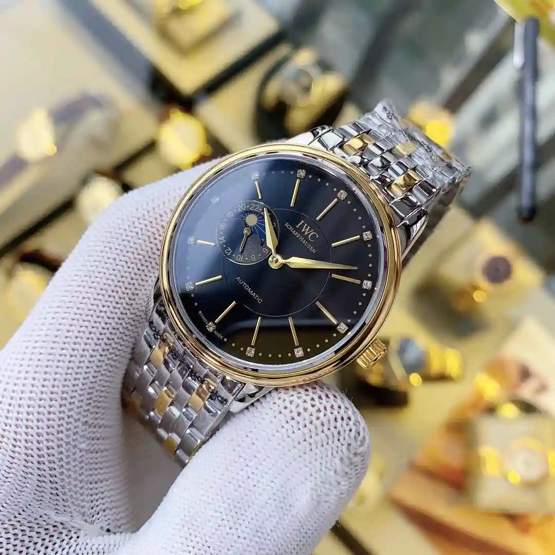 General Watches IWC Wanguo White 400 Gold Shell 420 Steel+20 Watch view 5