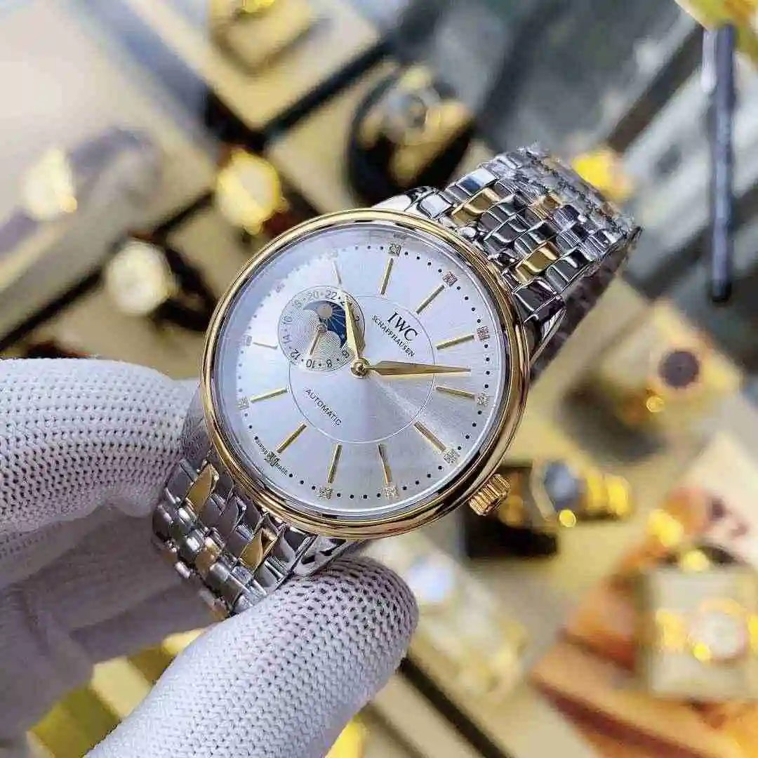 General Watches IWC Wanguo White 400 Gold Shell 420 Steel+20 Watch view 6
