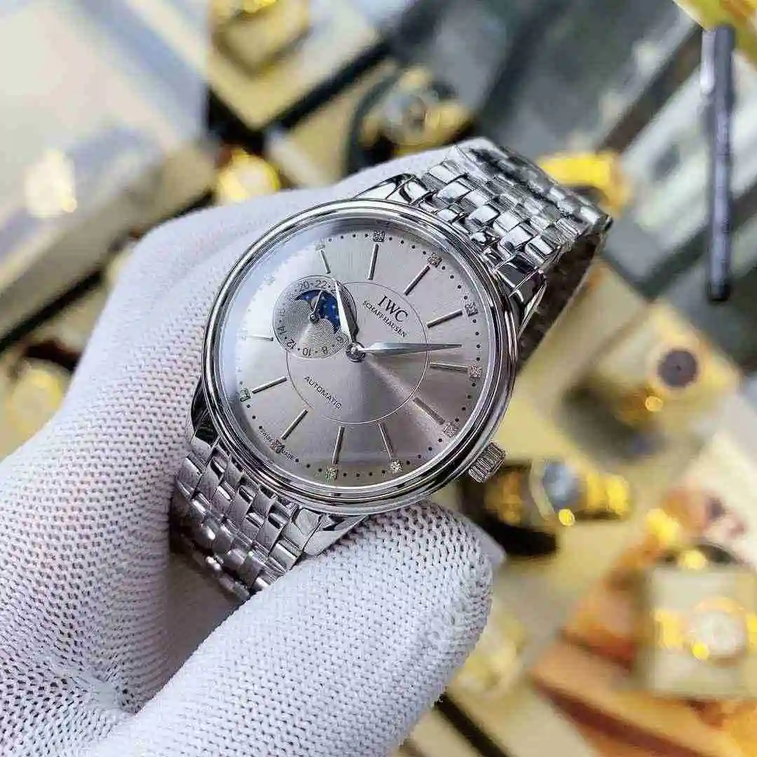 General Watches IWC Wanguo White 400 Gold Shell 420 Steel+20 Watch view 9