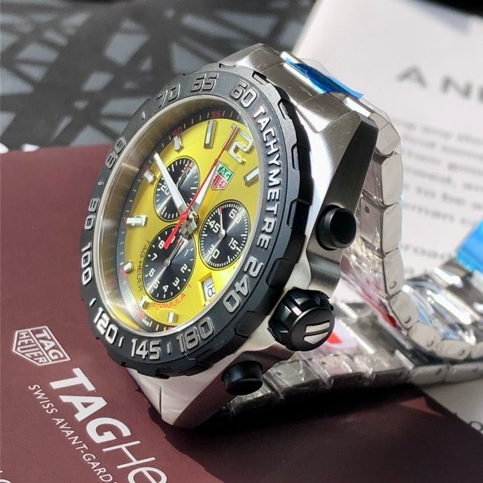 TAG Heuer Formula 1 Stainless Steel Quartz 43mm Watch view 3