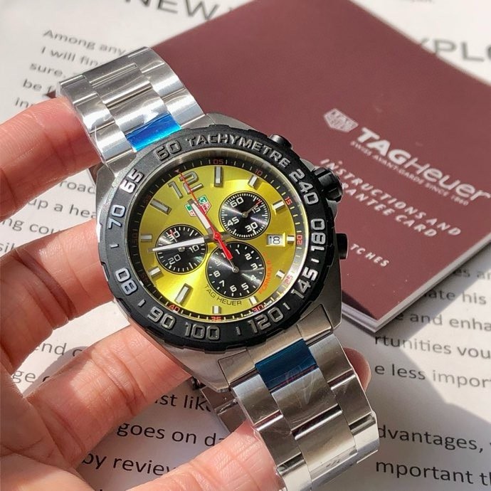 TAG Heuer Formula 1 Stainless Steel Quartz 43mm Watch view 5