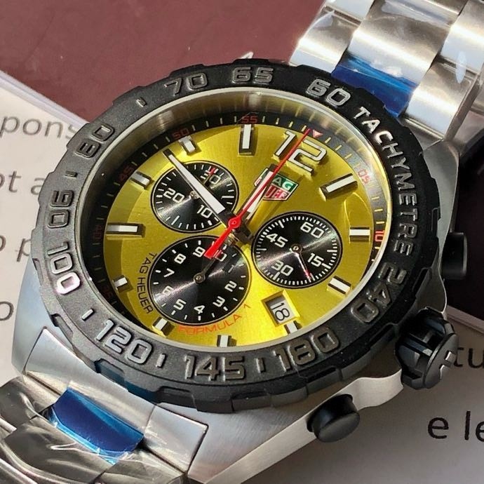 TAG Heuer Formula 1 Stainless Steel Quartz 43mm Watch view 6