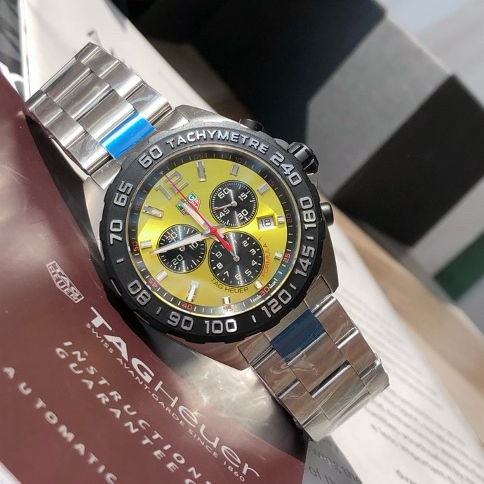 TAG Heuer Formula 1 Stainless Steel Quartz 43mm Watch view 7