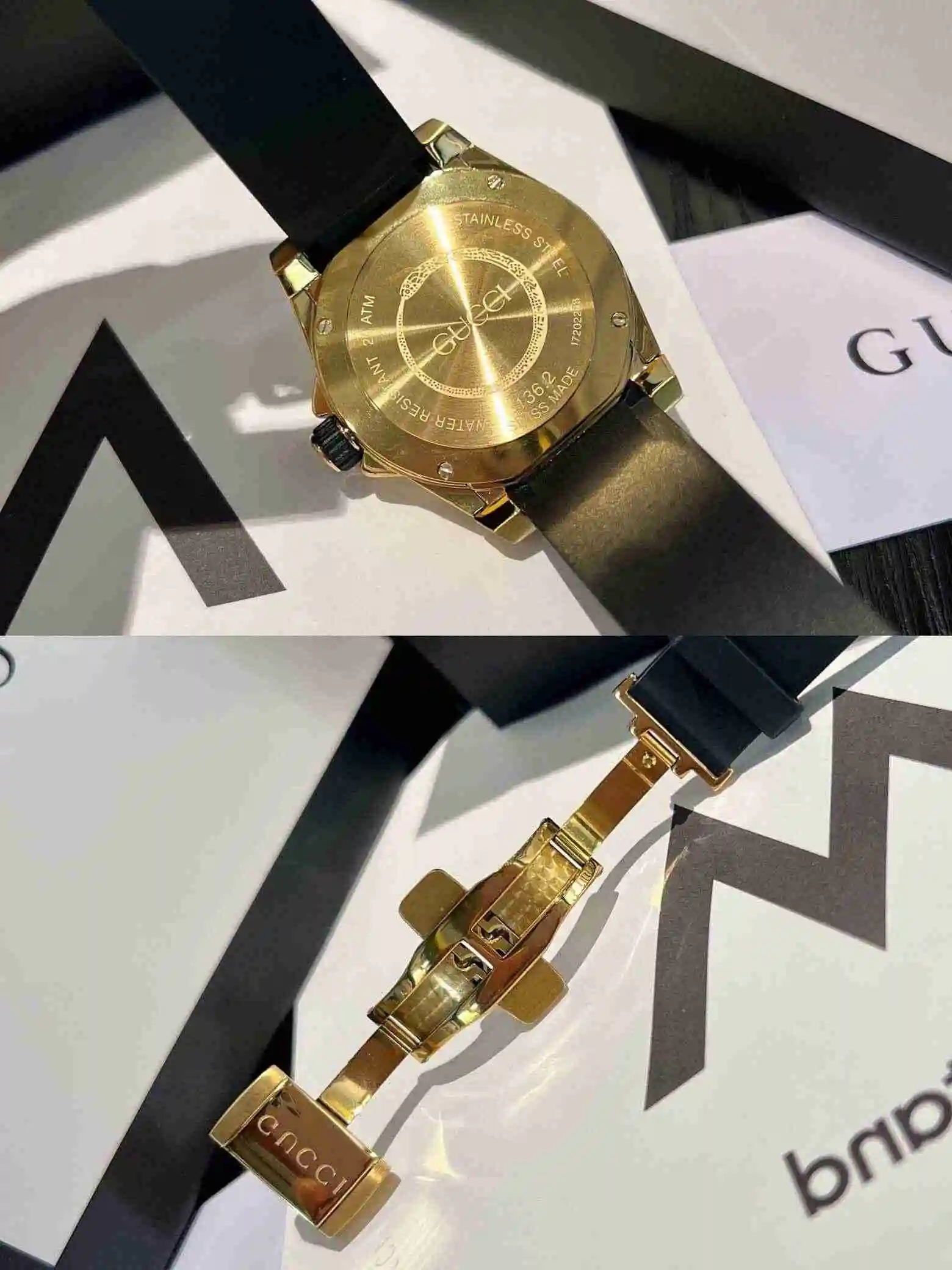 General Watches GUCCI Gucci Watch Couple Watch Paired with Original Fully Automatic Mechanical Movement Top grade 316 Precision Steel Case Case with Mineral Super Strong Mirror Diameter 40mm KK04250 view 2