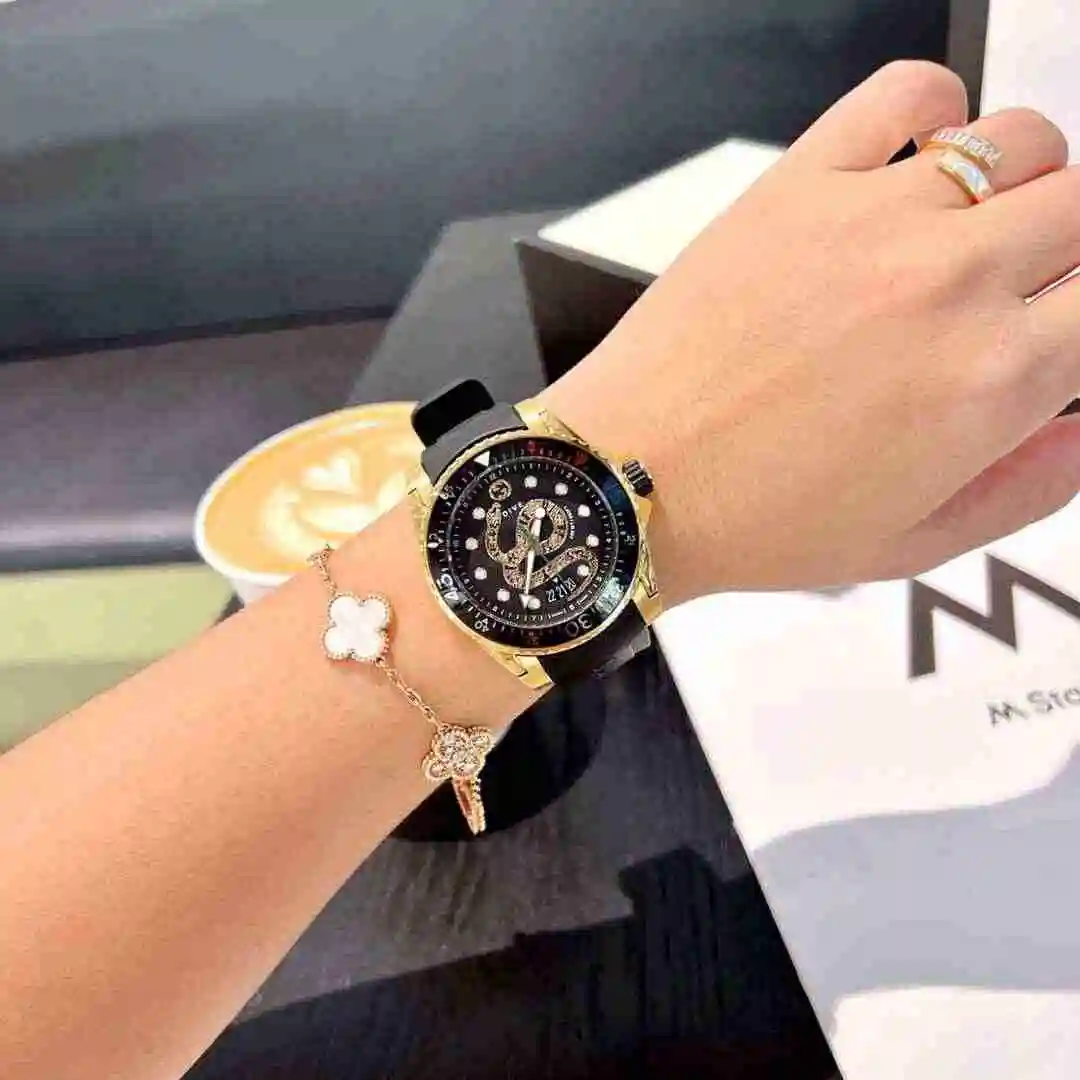 General Watches GUCCI Gucci Watch Couple Watch Paired with Original Fully Automatic Mechanical Movement Top grade 316 Precision Steel Case Case with Mineral Super Strong Mirror Diameter 40mm KK04250 view 4