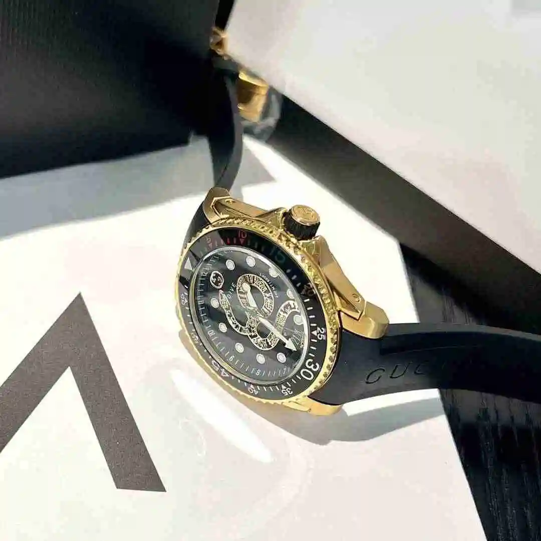 General Watches GUCCI Gucci Watch Couple Watch Paired with Original Fully Automatic Mechanical Movement Top grade 316 Precision Steel Case Case with Mineral Super Strong Mirror Diameter 40mm KK04250 view 5