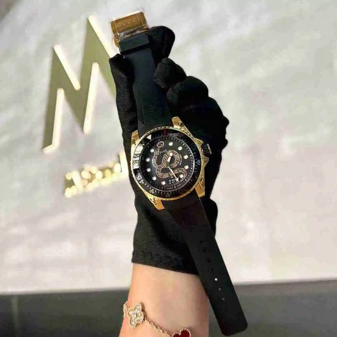 General Watches GUCCI Gucci Watch Couple Watch Paired with Original Fully Automatic Mechanical Movement Top grade 316 Precision Steel Case Case with Mineral Super Strong Mirror Diameter 40mm KK04250 view 7