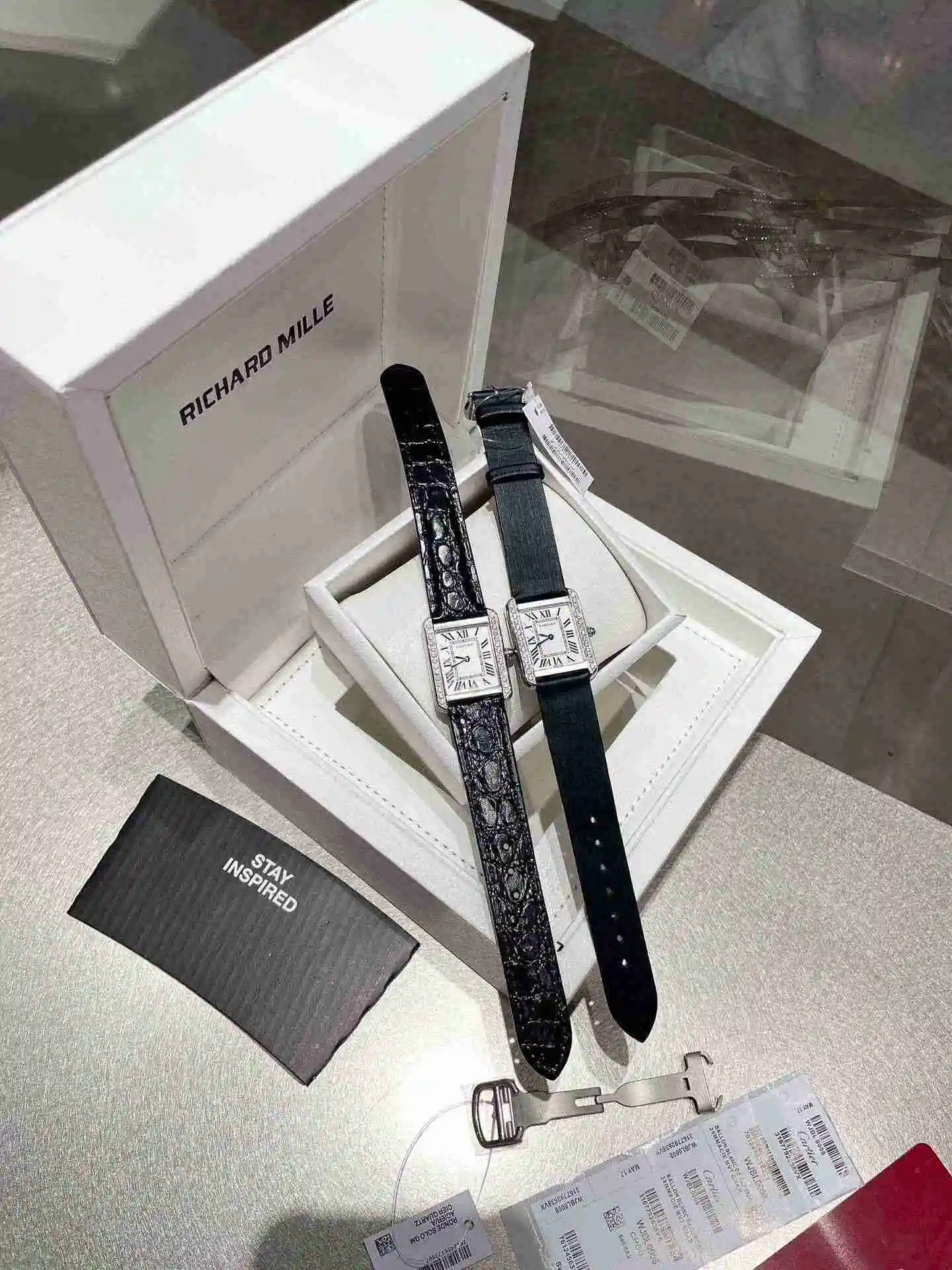General Watches Cartier Watch Couple Pairing with Original Fully Automatic Mechanical Movement Top Grade 316 Precision Steel Case Case with Mineral Super Strong Mirror Diameter Male 34mmX27mm KK03250 2 view 3