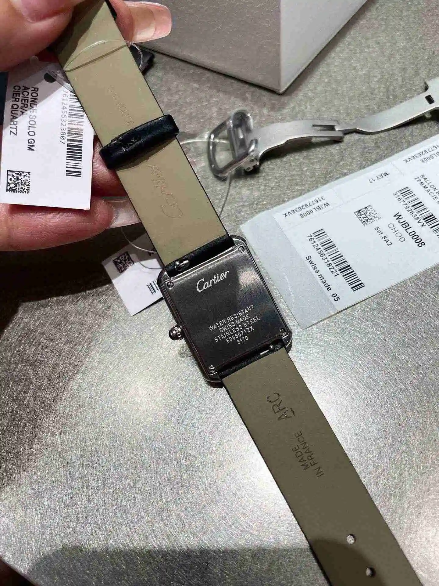 General Watches Cartier Watch Couple Pairing with Original Fully Automatic Mechanical Movement Top Grade 316 Precision Steel Case Case with Mineral Super Strong Mirror Diameter Male 34mmX27mm KK03250 2 view 5