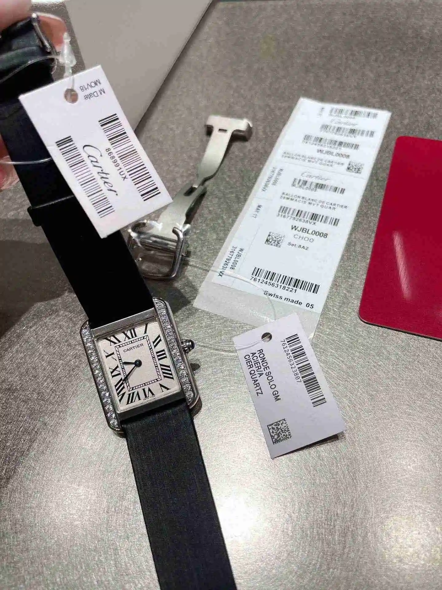 General Watches Cartier Watch Couple Pairing with Original Fully Automatic Mechanical Movement Top Grade 316 Precision Steel Case Case with Mineral Super Strong Mirror Diameter Male 34mmX27mm KK03250 2 view 6