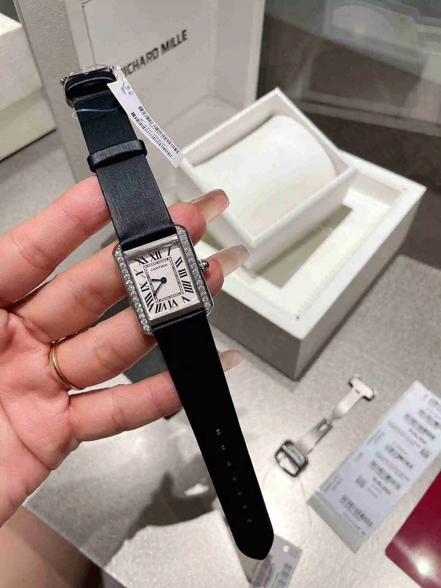 General Watches Cartier Watch Couple Pairing with Original Fully Automatic Mechanical Movement Top Grade 316 Precision Steel Case Case with Mineral Super Strong Mirror Diameter Male 34mmX27mm KK03250 2 view 7