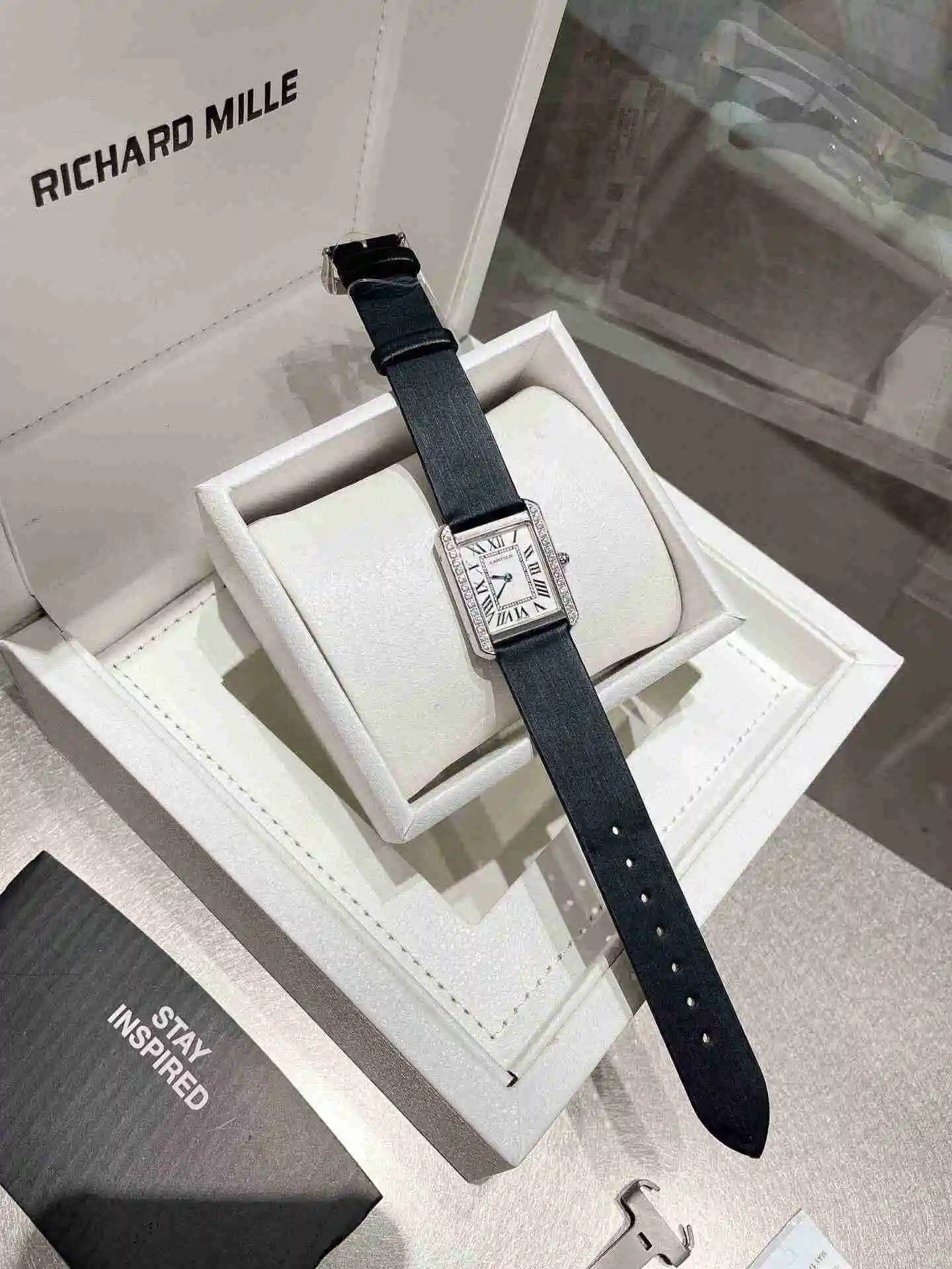 General Watches Cartier Watch Couple Pairing with Original Fully Automatic Mechanical Movement Top Grade 316 Precision Steel Case Case with Mineral Super Strong Mirror Diameter Male 34mmX27mm KK03250 2 view 8