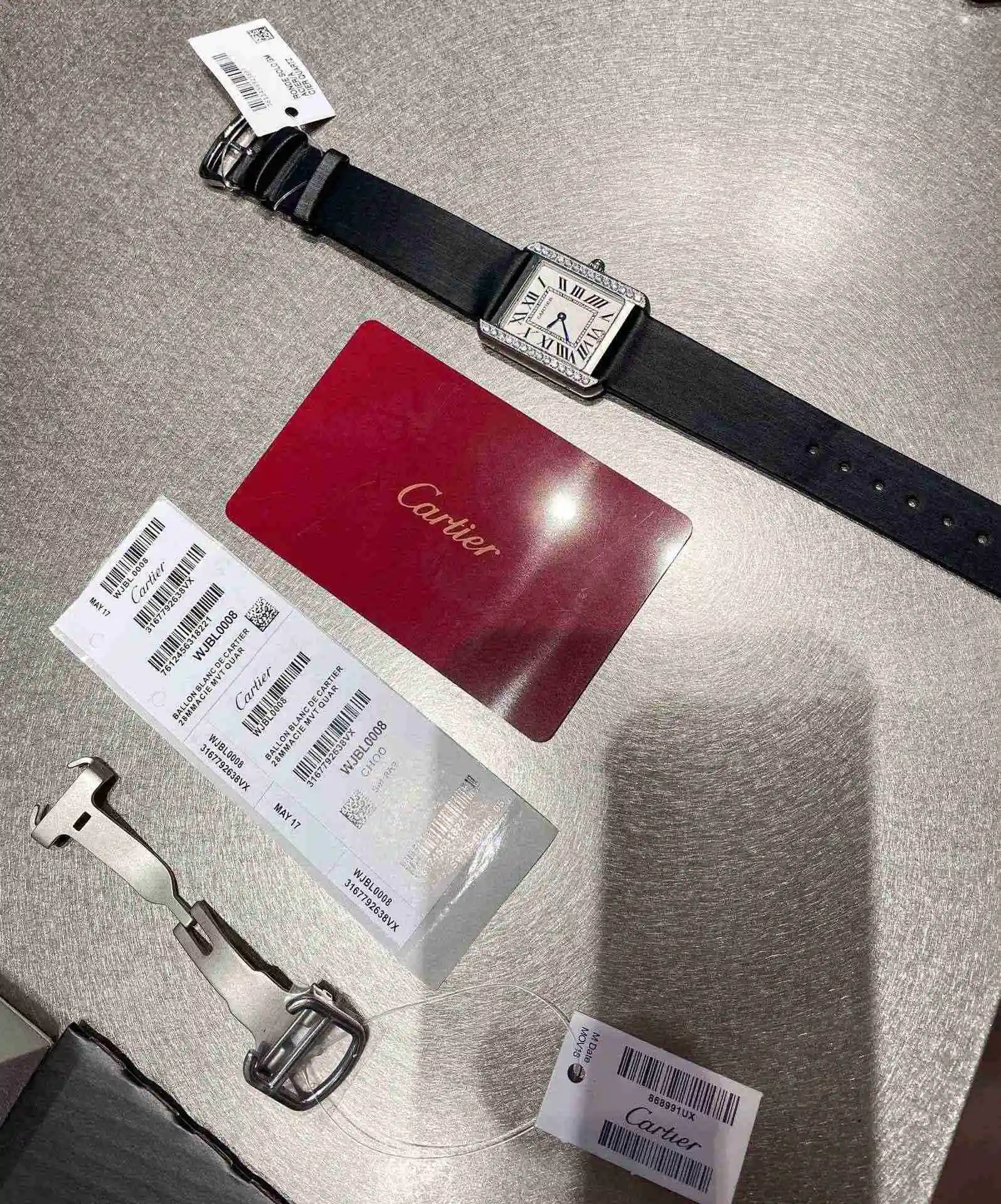 General Watches Cartier Watch Couple Pairing with Original Fully Automatic Mechanical Movement Top Grade 316 Precision Steel Case Case with Mineral Super Strong Mirror Diameter Male 34mmX27mm KK03250 2 view 9