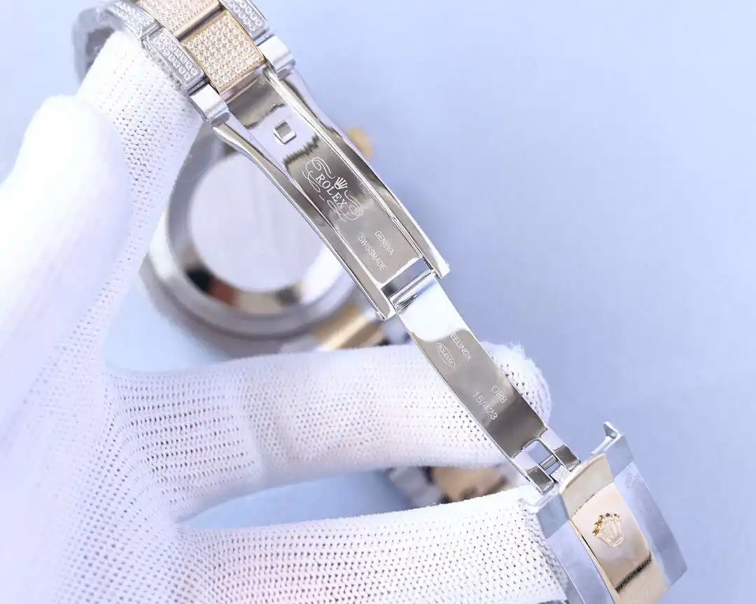General Watches Rolex watches men's watch with original fully automatic mechanical movement top 316 stainless steel case strap mineral super mirror diameter 41mm KK09800 6 view 3