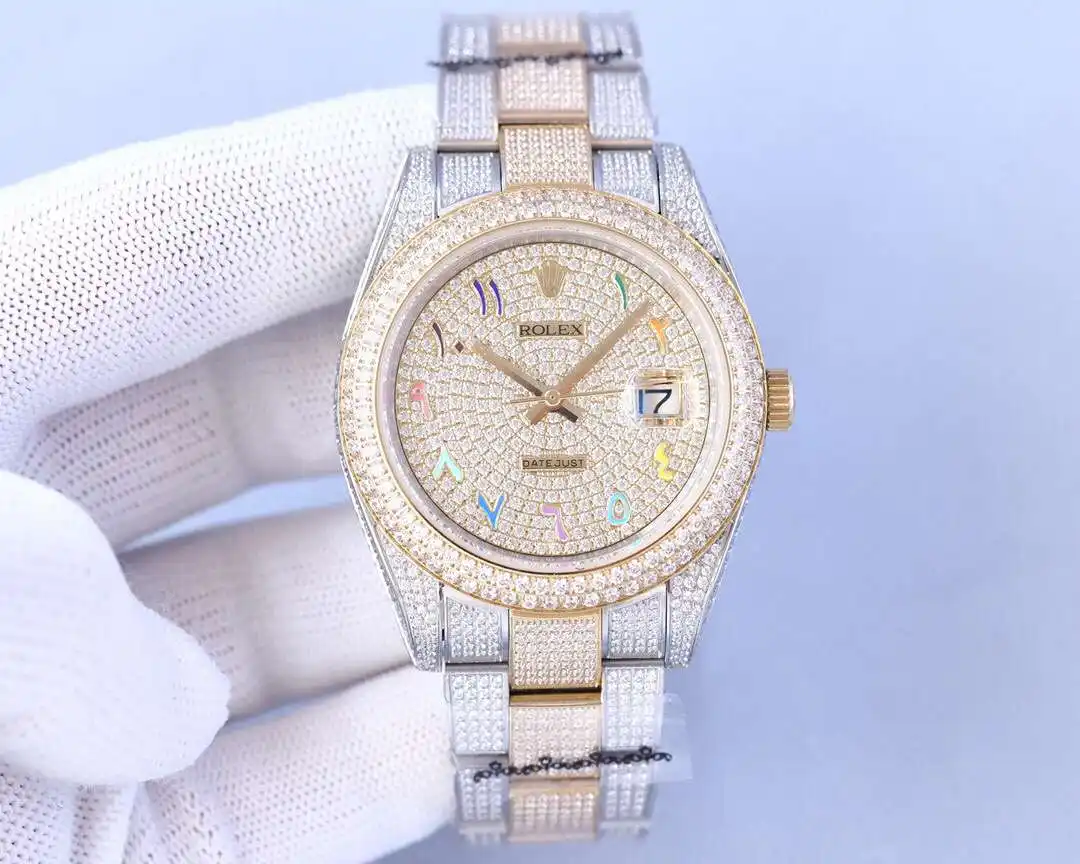 General Watches Rolex watches men's watch with original fully automatic mechanical movement top 316 stainless steel case strap mineral super mirror diameter 41mm KK09800 6 view 5