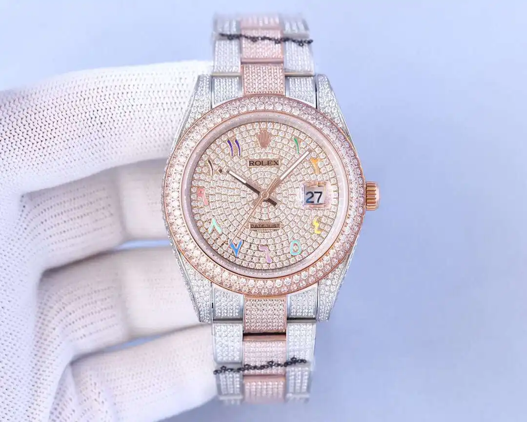 General Watches Rolex watches men's watch with original fully automatic mechanical movement top 316 stainless steel case strap mineral super mirror diameter 41mm KK09800 6 view 6