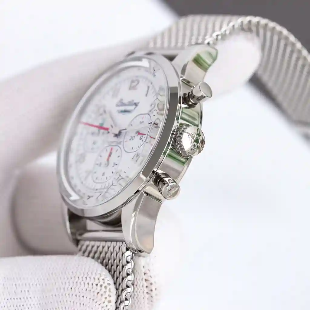 General Watches Breitling Bai@Nianling watch men's watch with original fully automatic mechanical movement top 316 stainless steel case strap mineral super mirror diameter 42mm KK view 4