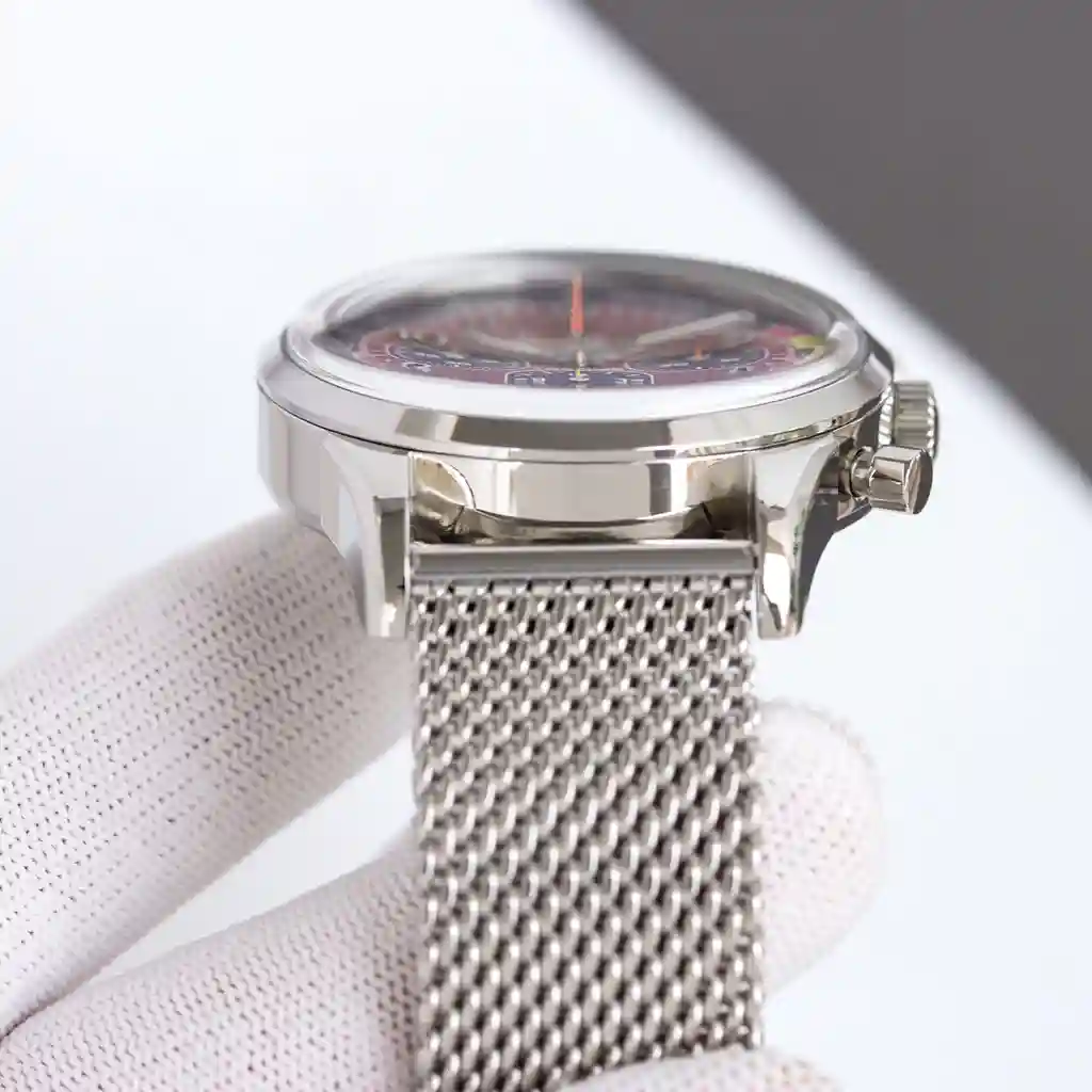 General Watches Breitling Bai@Nianling watch men's watch with original fully automatic mechanical movement top 316 stainless steel case strap mineral super mirror diameter 42mm KK view 5