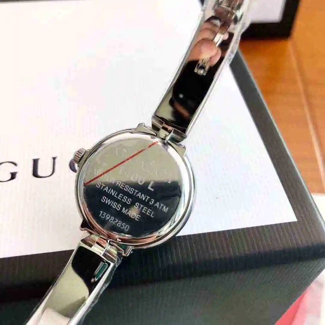 General Watches Guccl Gucci Watch Women's Watch Paired with Original Fully Automatic Mechanical Movement Top Grade 316 Precision Steel Case with Mineral Super Strong Mirror Diameter 25mm kk03100 view 4