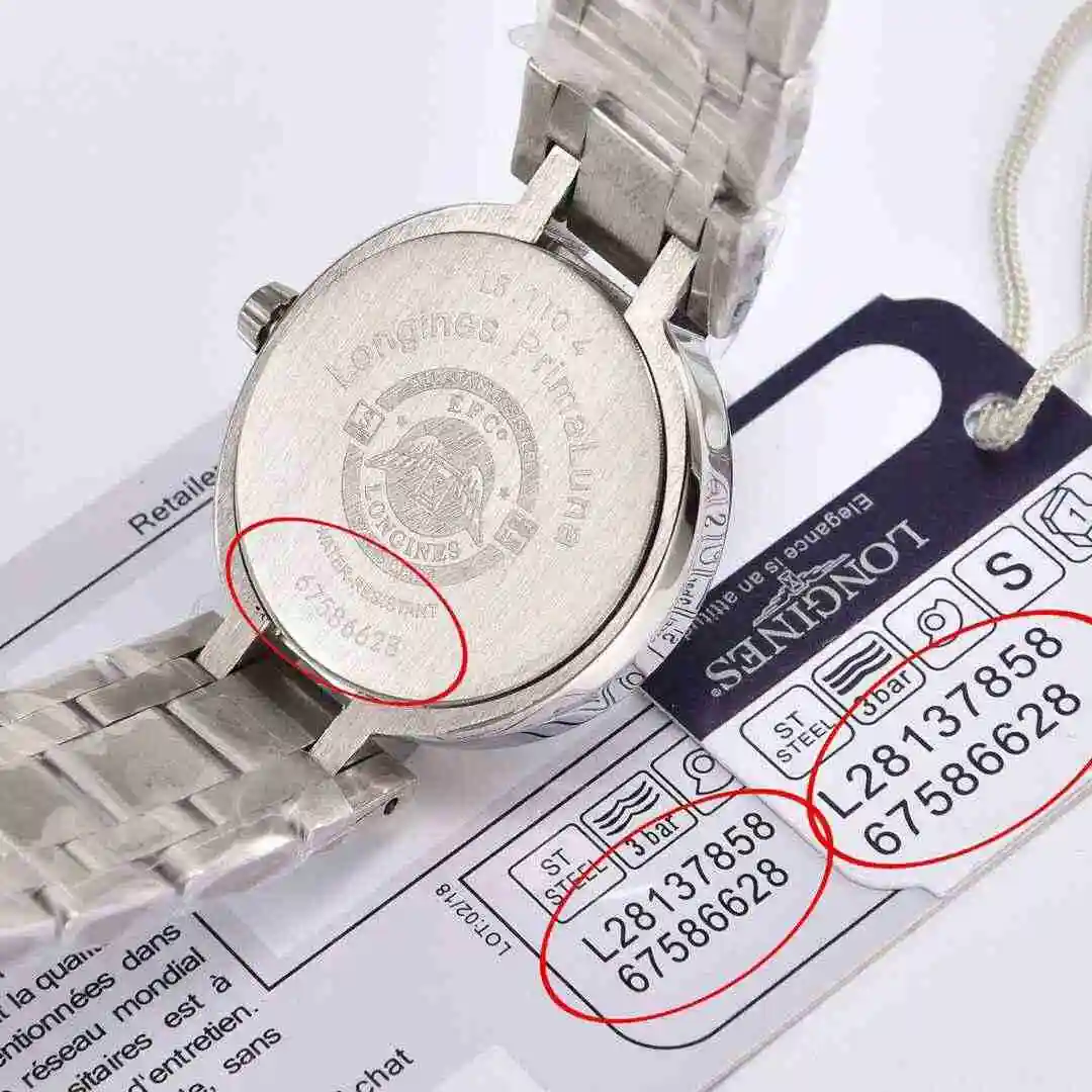 General Watches Longines Watch Women's Watch Paired with Original Fully Automatic Mechanical Movement Top grade 316 Precision Steel Case with Mineral Super Strong Mirror Diameter 30mm KK02450 3 view 3