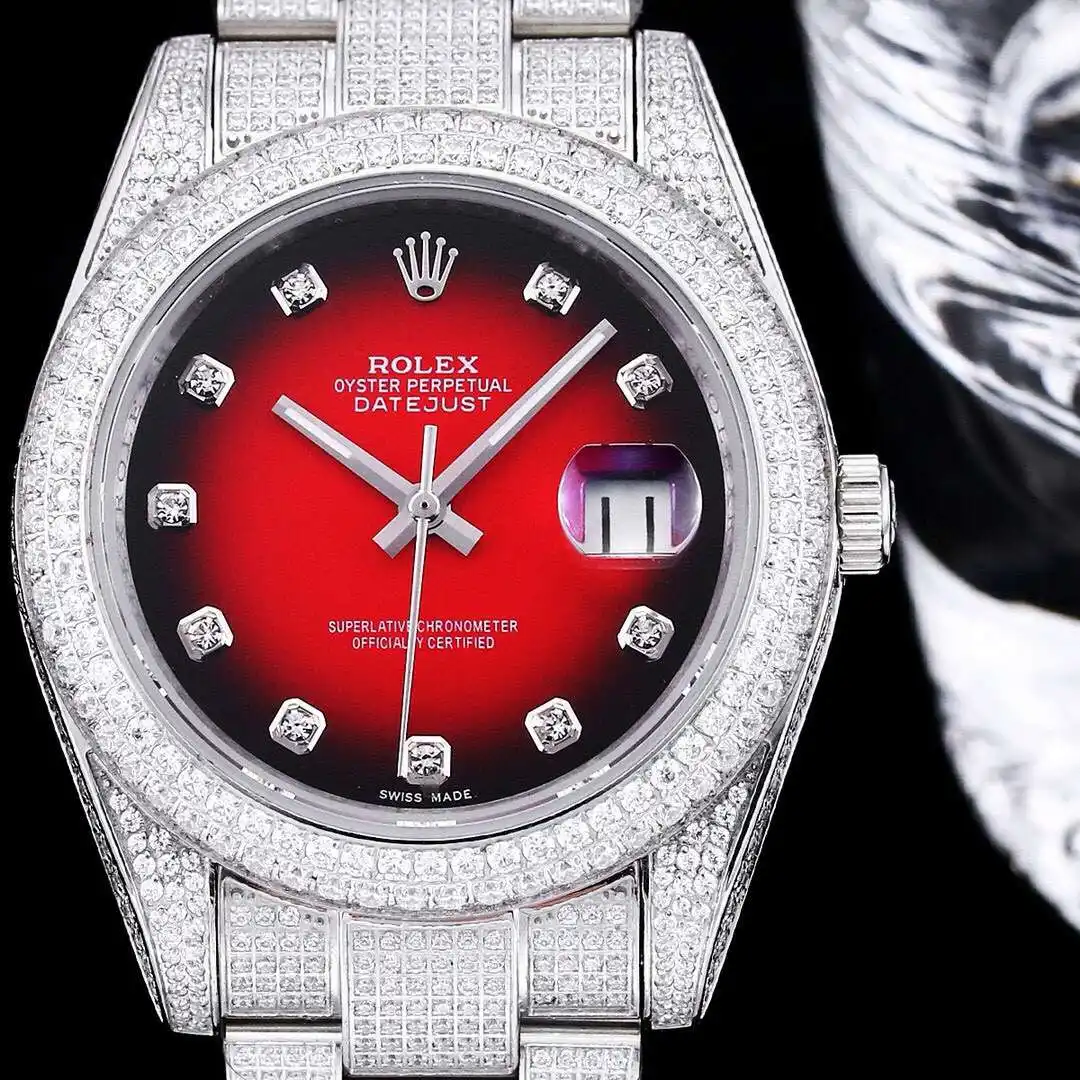 General Watches Rolex watches men's watch with original fully automatic mechanical movement top 316 stainless steel case strap mineral super mirror diameter 41mm KK09800 2 view 7