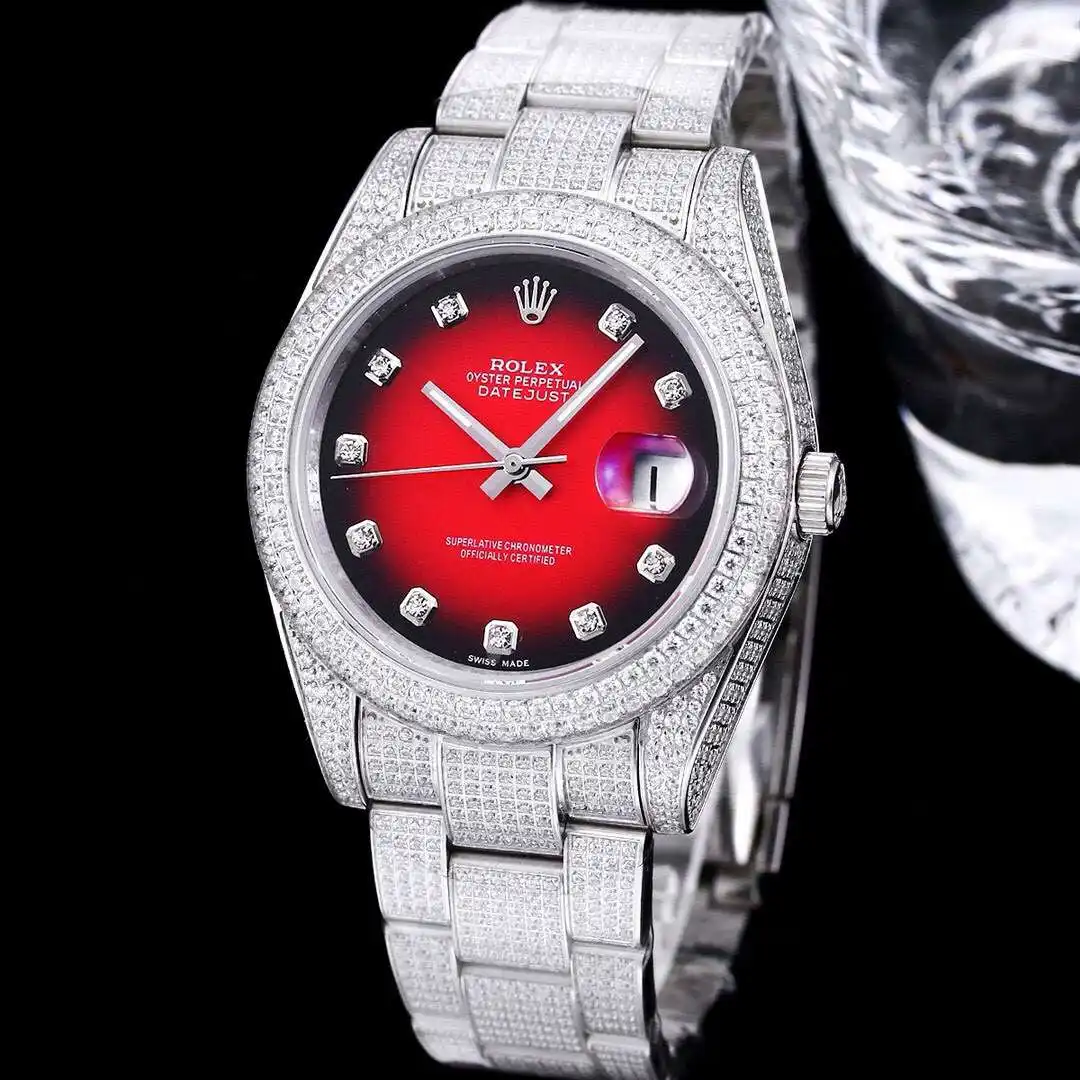 General Watches Rolex watches men's watch with original fully automatic mechanical movement top 316 stainless steel case strap mineral super mirror diameter 41mm KK09800 2 view 9