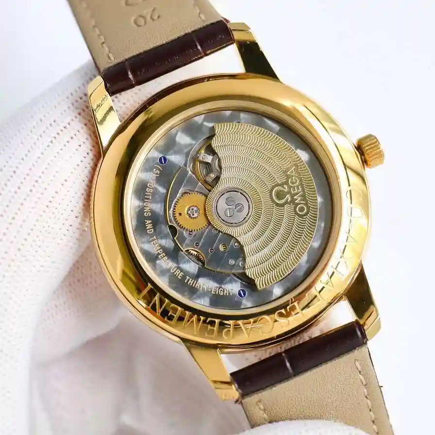 General Watches Omega Ou @ Miga Watch Men's Watch Paired with Original Fully Automatic Mechanical Movement Top Grade 316 Precision Steel Case with Mineral Super Strong Mirror Diameter 40mm KK view 4