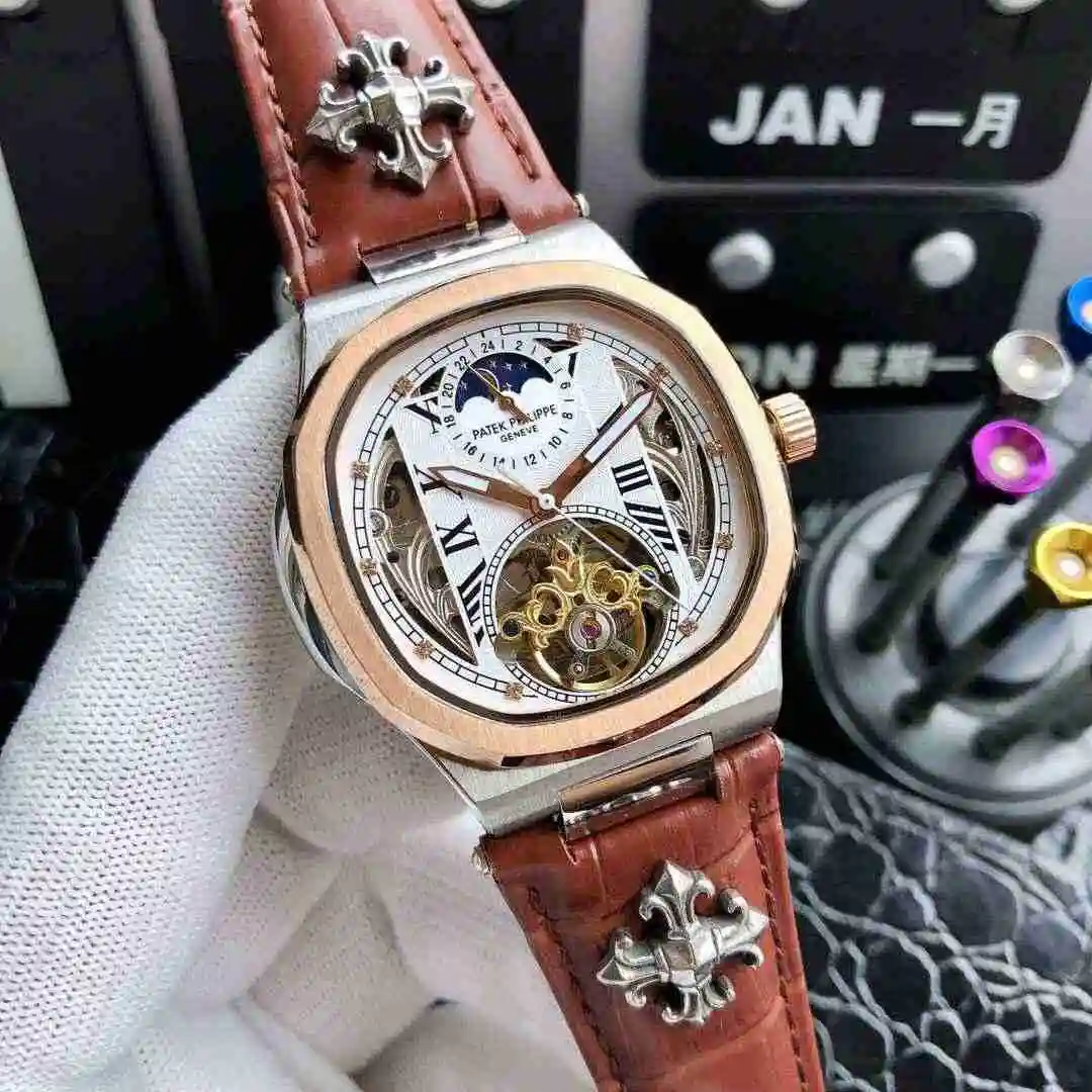 General Watches Patek Philippe Watch Men's Watch Paired with Original Fully Automatic Mechanical Movement Top 316 Precision Steel Watch view 4