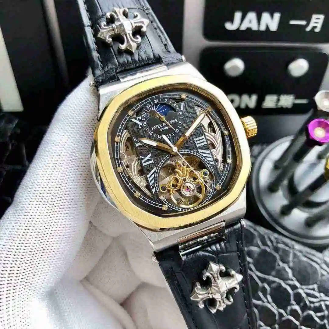 General Watches Patek Philippe Watch Men's Watch Paired with Original Fully Automatic Mechanical Movement Top 316 Precision Steel Watch view 5