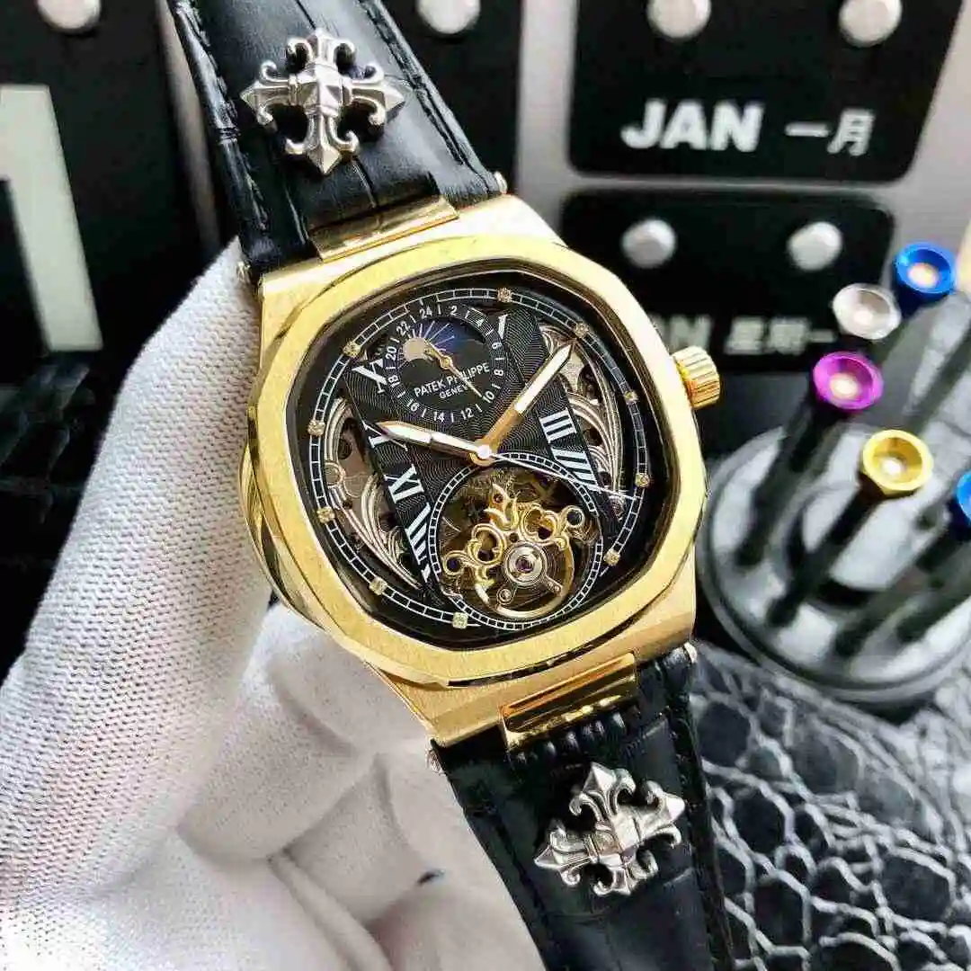 General Watches Patek Philippe Watch Men's Watch Paired with Original Fully Automatic Mechanical Movement Top 316 Precision Steel Watch view 7