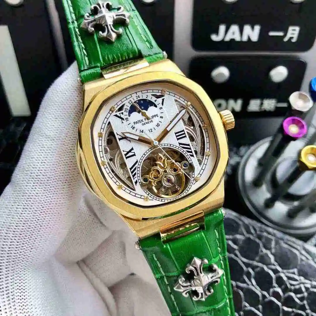 General Watches Patek Philippe Watch Men's Watch Paired with Original Fully Automatic Mechanical Movement Top 316 Precision Steel Watch view 8