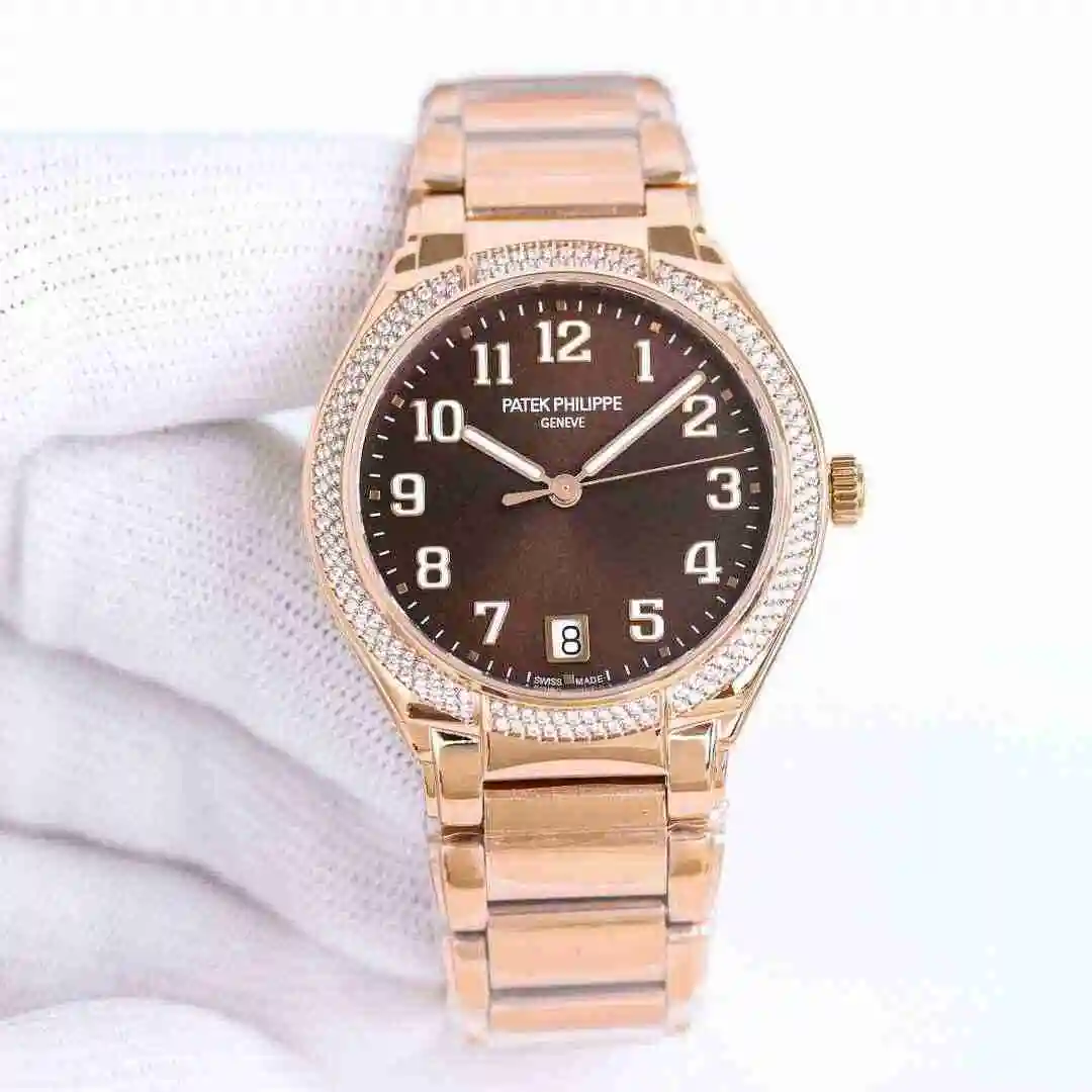 General Watches Patek Philippe Watch Women's Watch Paired with Original Fully Automatic Mechanical Movement Top Grade 316 Precision Steel Case with Mineral Super Strong Mirror Diameter 38mm kk015500 view 7