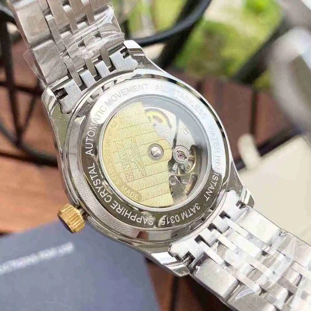 General Watches Longines Watch Men's Watch Paired with Original Fully Automatic Mechanical Movement Top Grade 316 Precision Steel Case with Mineral Super Strong Mirror Diameter 40mm KK04250 7 view 3