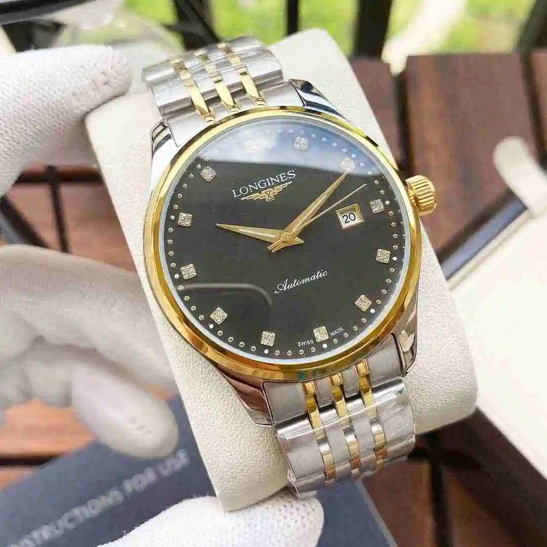 General Watches Longines Watch Men's Watch Paired with Original Fully Automatic Mechanical Movement Top Grade 316 Precision Steel Case with Mineral Super Strong Mirror Diameter 40mm KK04250 7 view 6