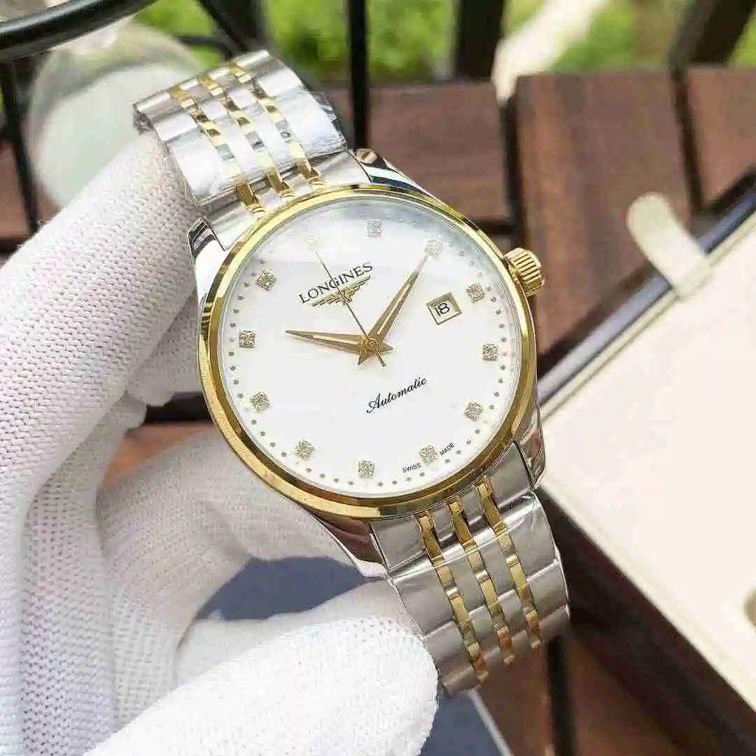General Watches Longines Watch Men's Watch Paired with Original Fully Automatic Mechanical Movement Top Grade 316 Precision Steel Case with Mineral Super Strong Mirror Diameter 40mm KK04250 7 view 8