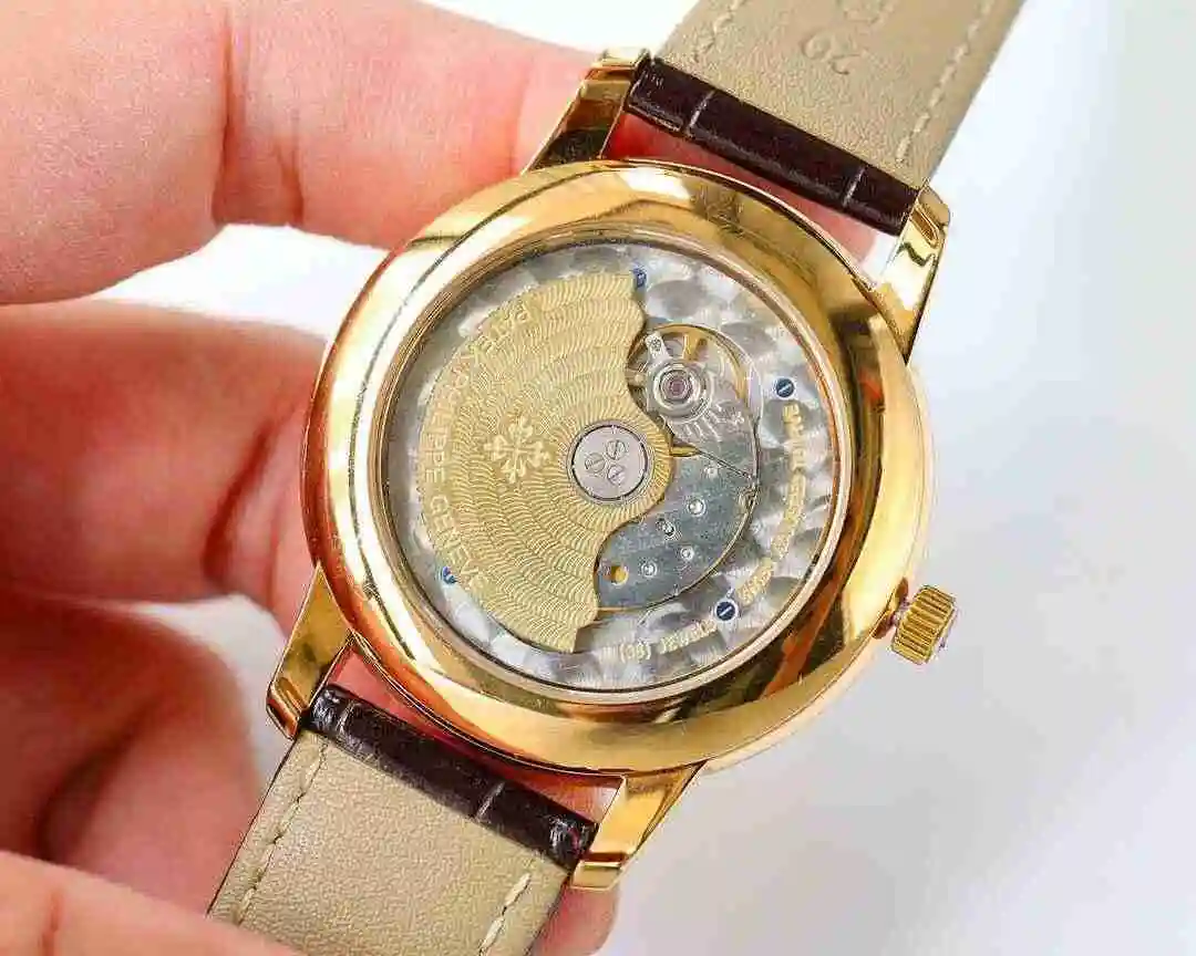 General Watches Patek Philippe Watch Men's Watch Paired with Original Fully Automatic Mechanical Movement Top Grade 316 Precision Steel Case Case with Mineral Super Strong Mirror Diameter 42mm kk09800 2 view 3