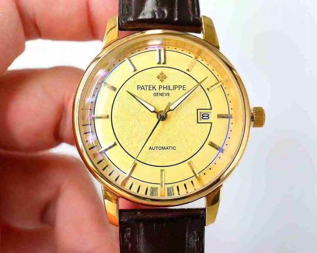 General Watches Patek Philippe Watch Men's Watch Paired with Original Fully Automatic Mechanical Movement Top Grade 316 Precision Steel Case Case with Mineral Super Strong Mirror Diameter 42mm kk09800 2 view 6