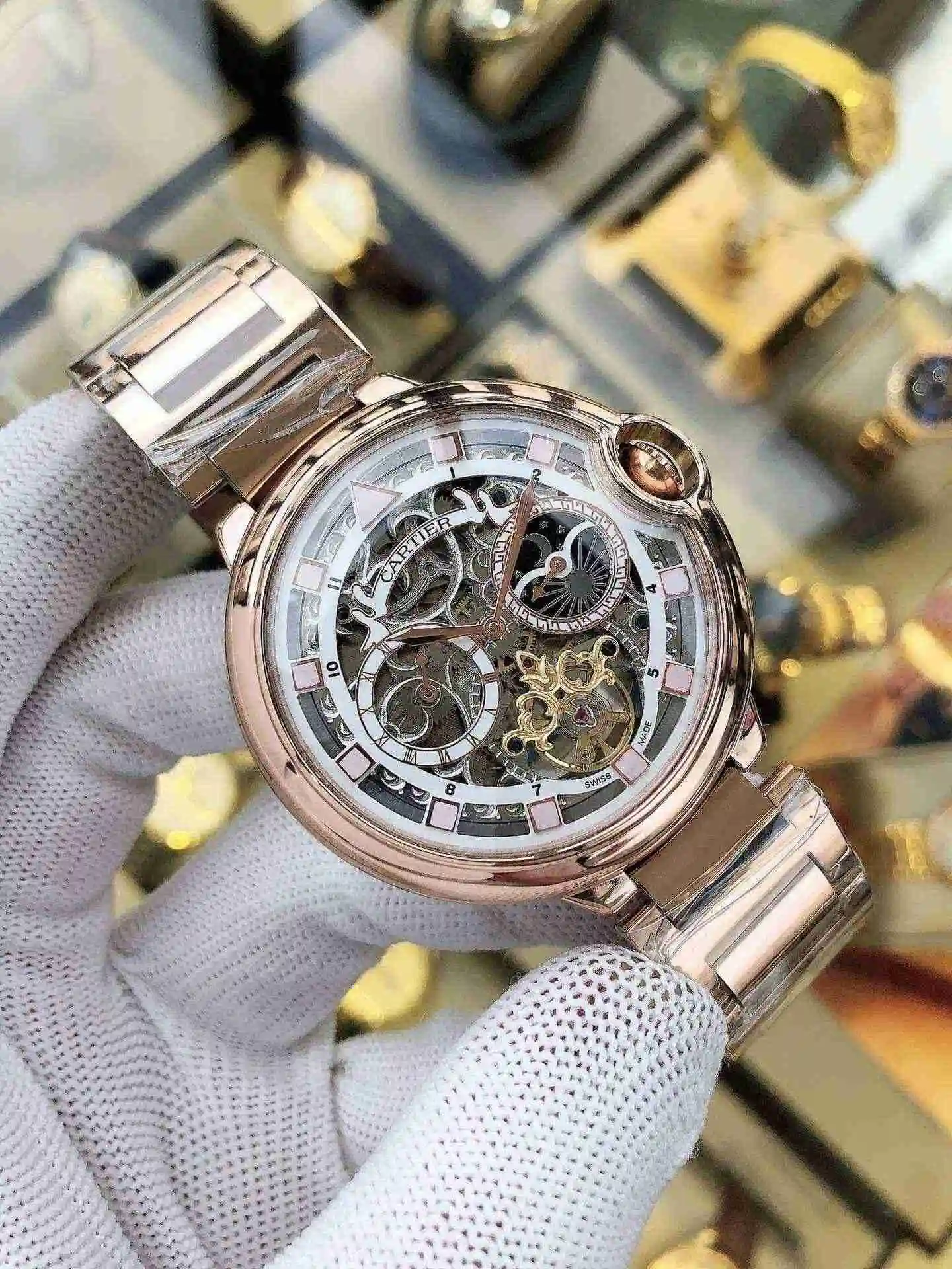 General Watches Cartier 420 steel+30 Watch view 5
