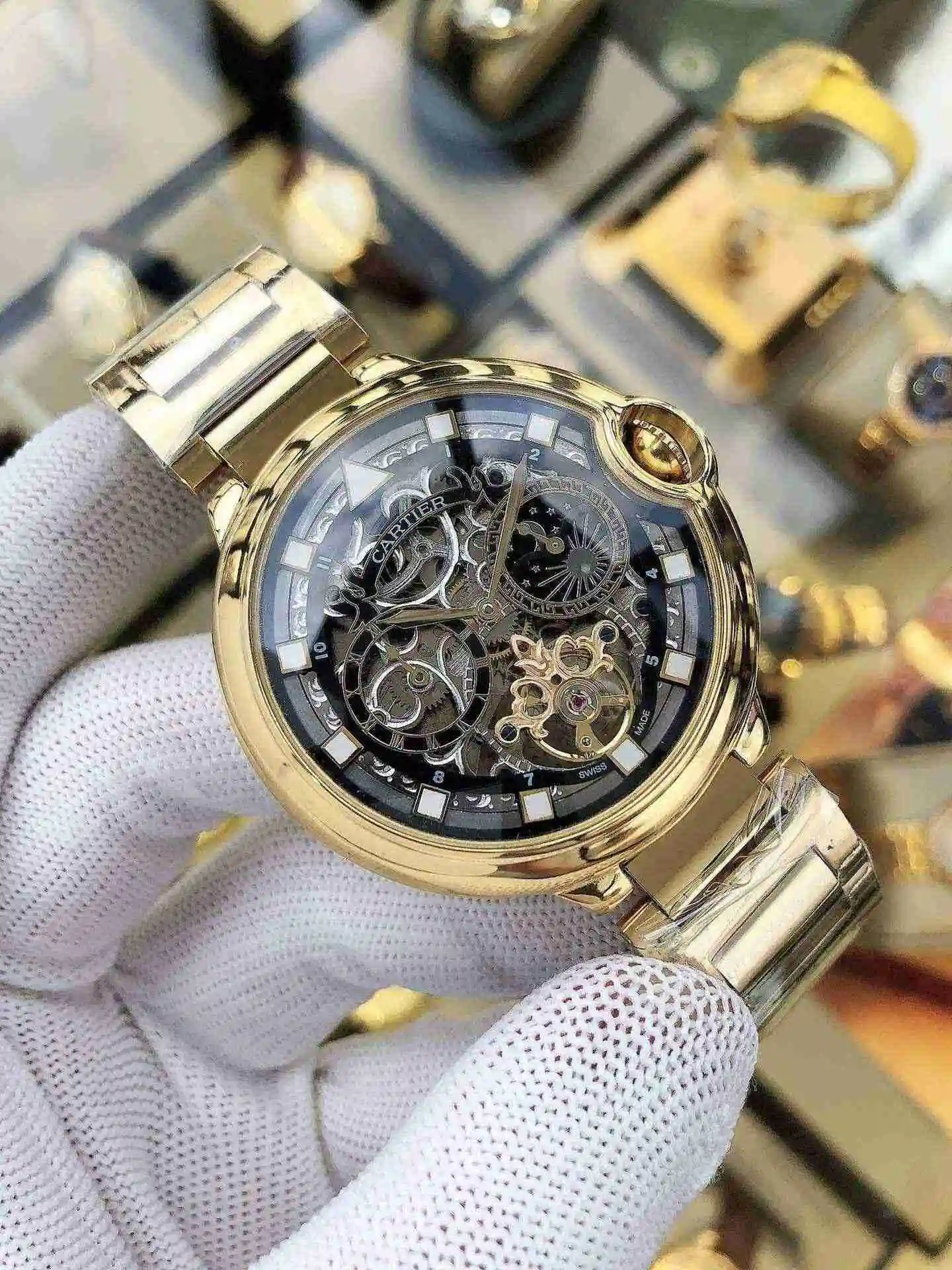 General Watches Cartier 420 steel+30 Watch view 6