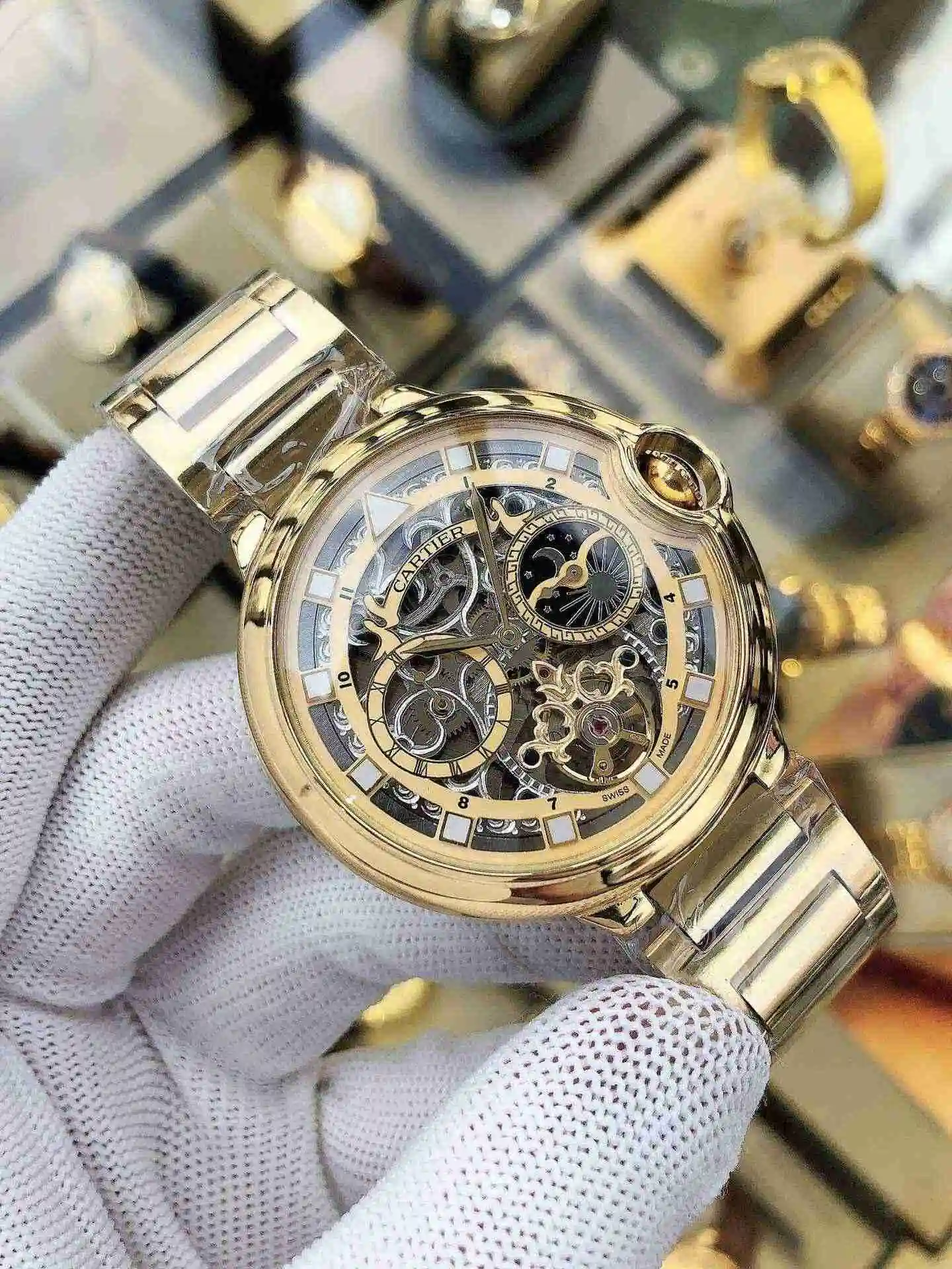 General Watches Cartier 420 steel+30 Watch view 7