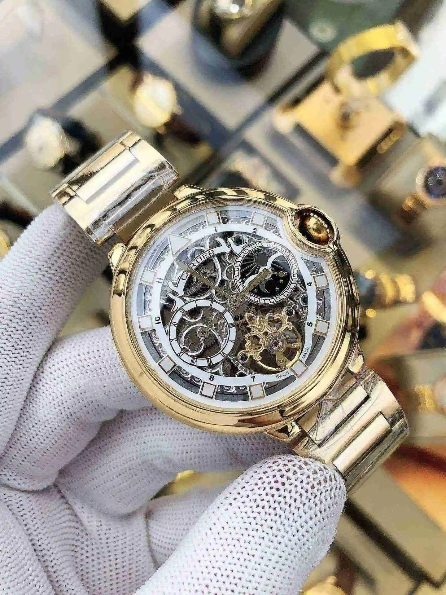 General Watches Cartier 420 steel+30 Watch view 8