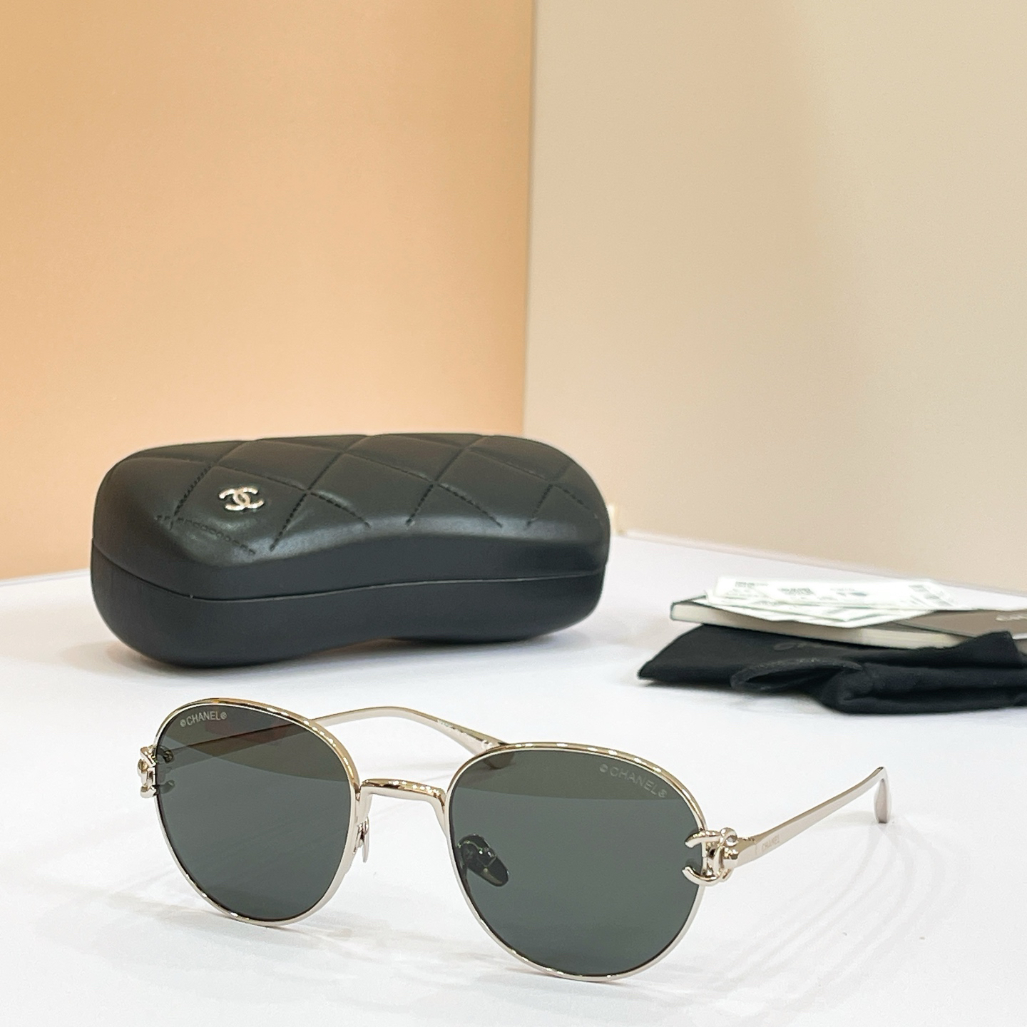 CHANE EL:4306 Size 50-20-140 Sunglasses view 3