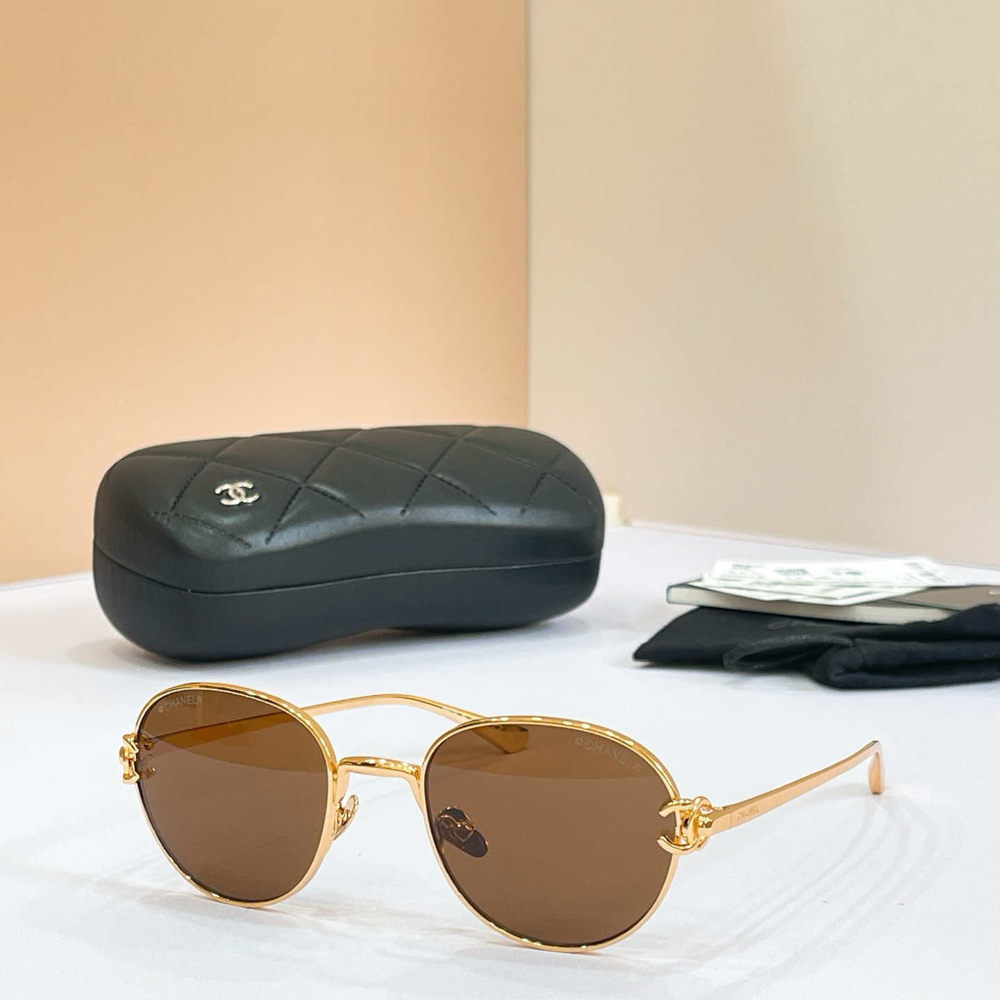 CHANE EL:4306 Size 50-20-140 Sunglasses view 4