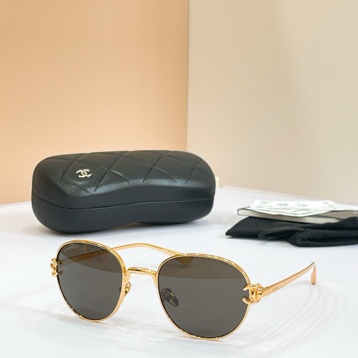 CHANE EL:4306 Size 50-20-140 Sunglasses view 6