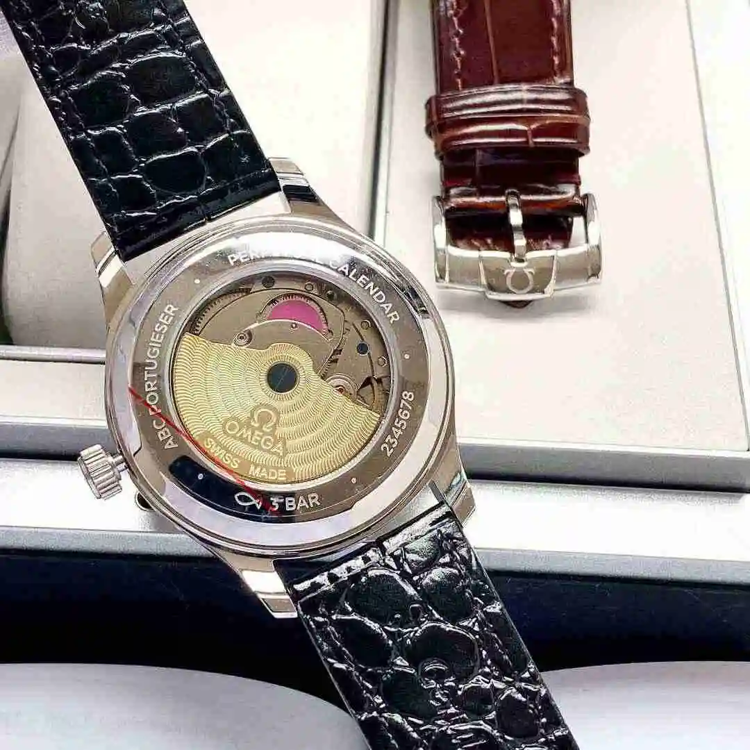 General Watches Omega Watch Men's Watch Paired with Original Fully Automatic Mechanical Movement Top Grade 316 Precision Steel Case with Mineral Super Strong Mirror Diameter 40mm KK04850 3 view 2