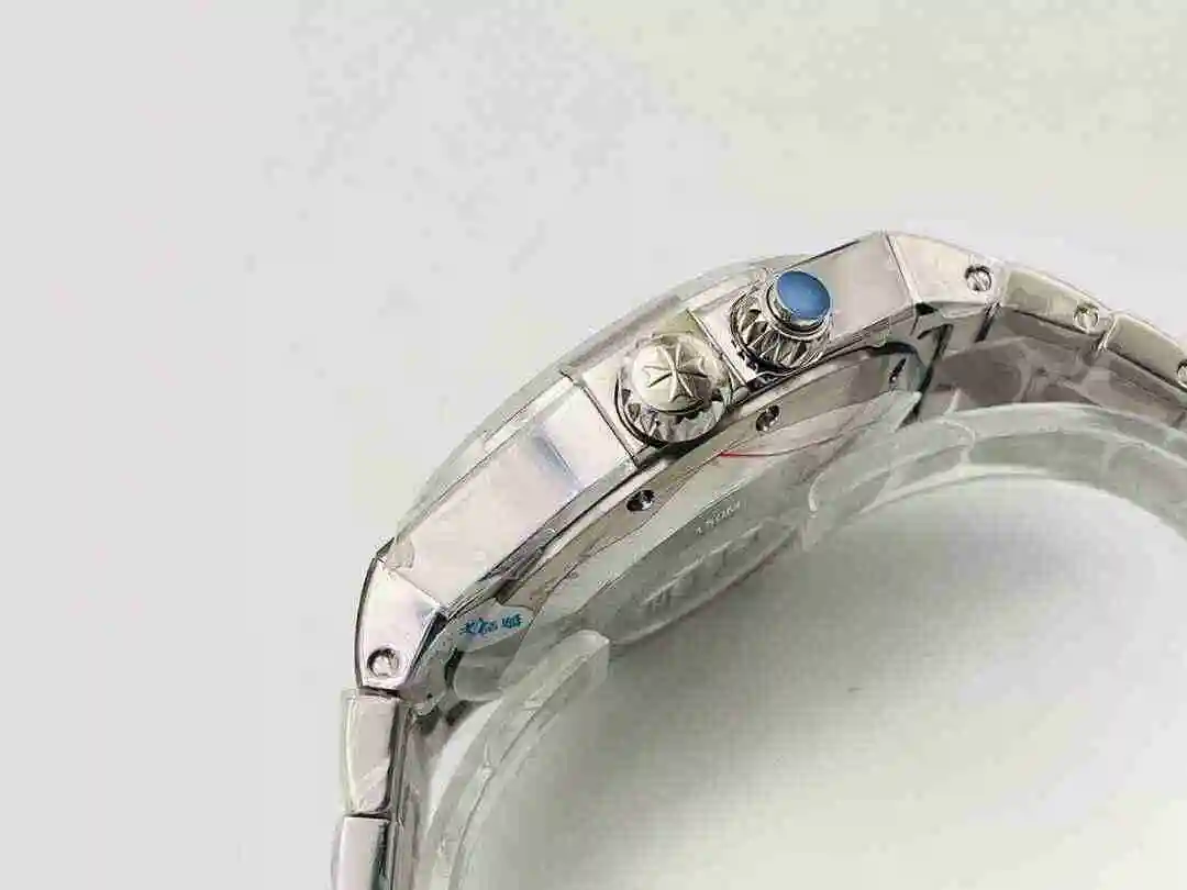 General Watches Vacheron Constantin Jiangshi Danton Watch Men's Watch Paired with Original Fully Automatic Mechanical Movement, Top Grade 316 Precision Steel Case with Mineral Super Strong Mirror Diameter 42mm kk016500 view 6