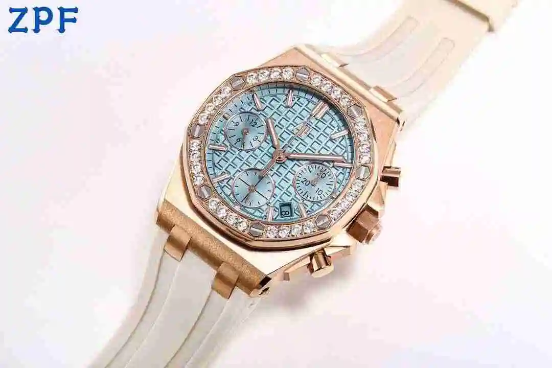 General Watches Audemars Piguet Aibi Watch Men's Watch Paired with Original Fully Automatic Mechanical Movement, Top Grade 316 Precision Steel Case with Mineral Super Strong Mirror Diameter 40mm KK view 6