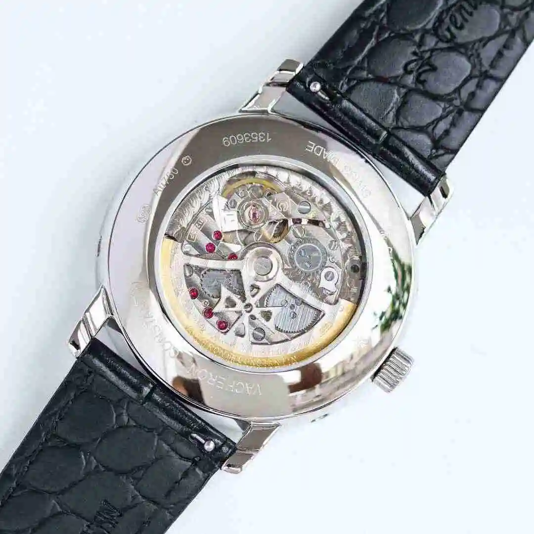 General Watches Vacheron Constantin Jiangshi Danton Watch Men's Watch Paired with Original Fully Automatic Mechanical Movement, Top Grade 316 Precision Steel Case with Mineral Super Strong Mirror Diameter 40mm kk011500 view 3