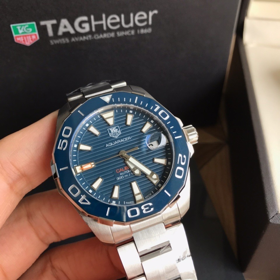 TAG Heuer Aquaracer Stainless Steel Automatic 41mm Watch view 3