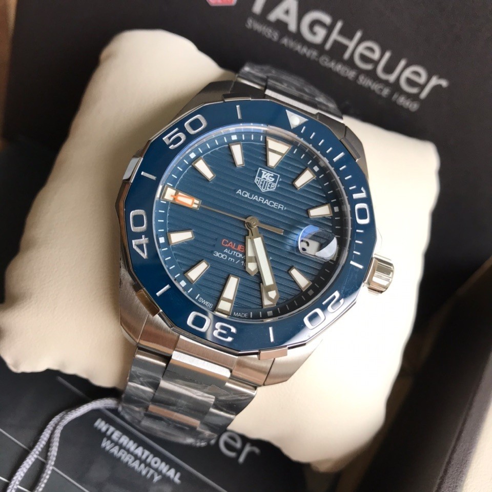 TAG Heuer Aquaracer Stainless Steel Automatic 41mm Watch view 6